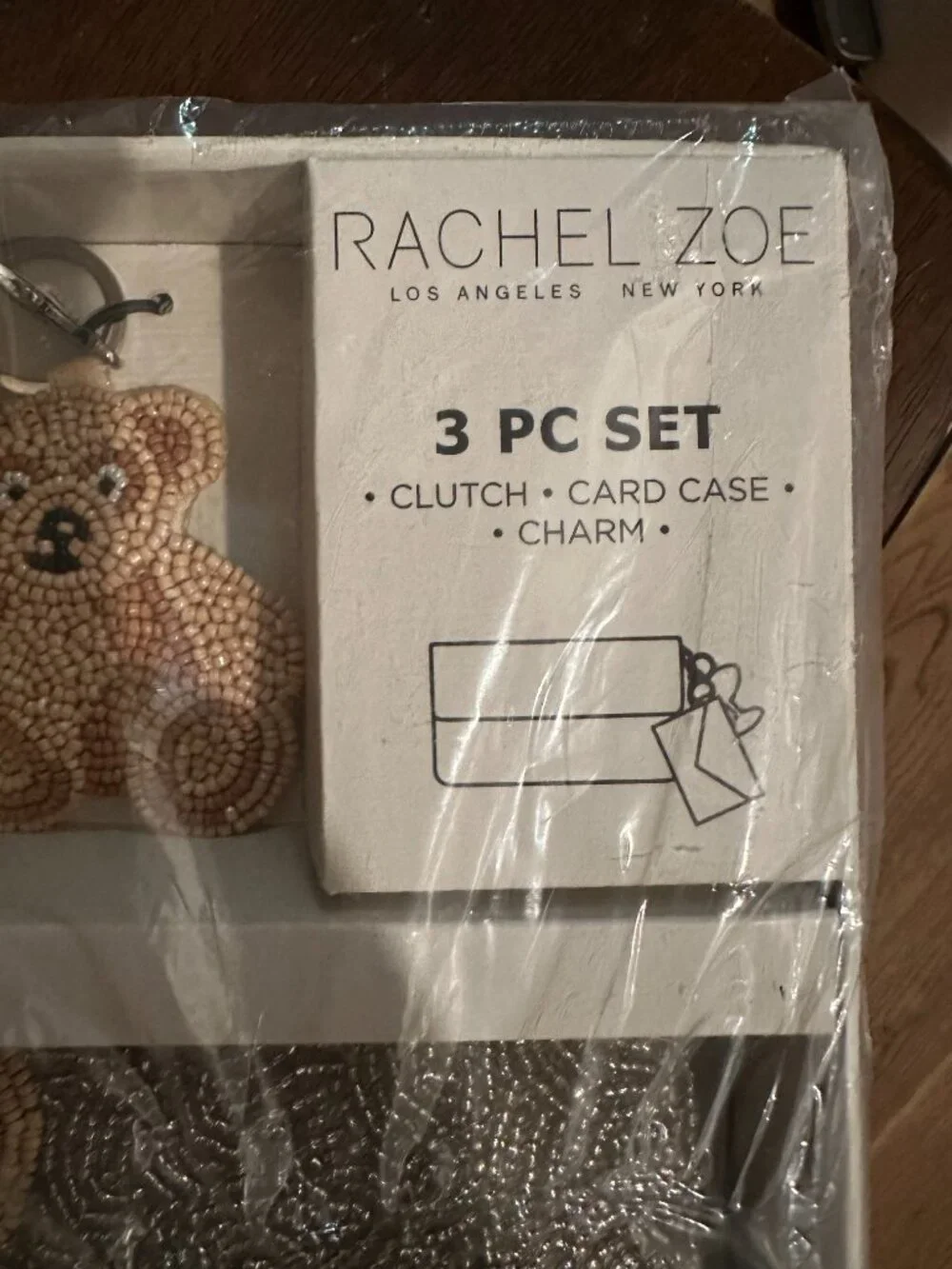 Rachel Zoe Beaded Bag set y2k